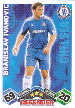 Branislav Ivanovic Chelsea 2009/10 Topps Match Attax #113